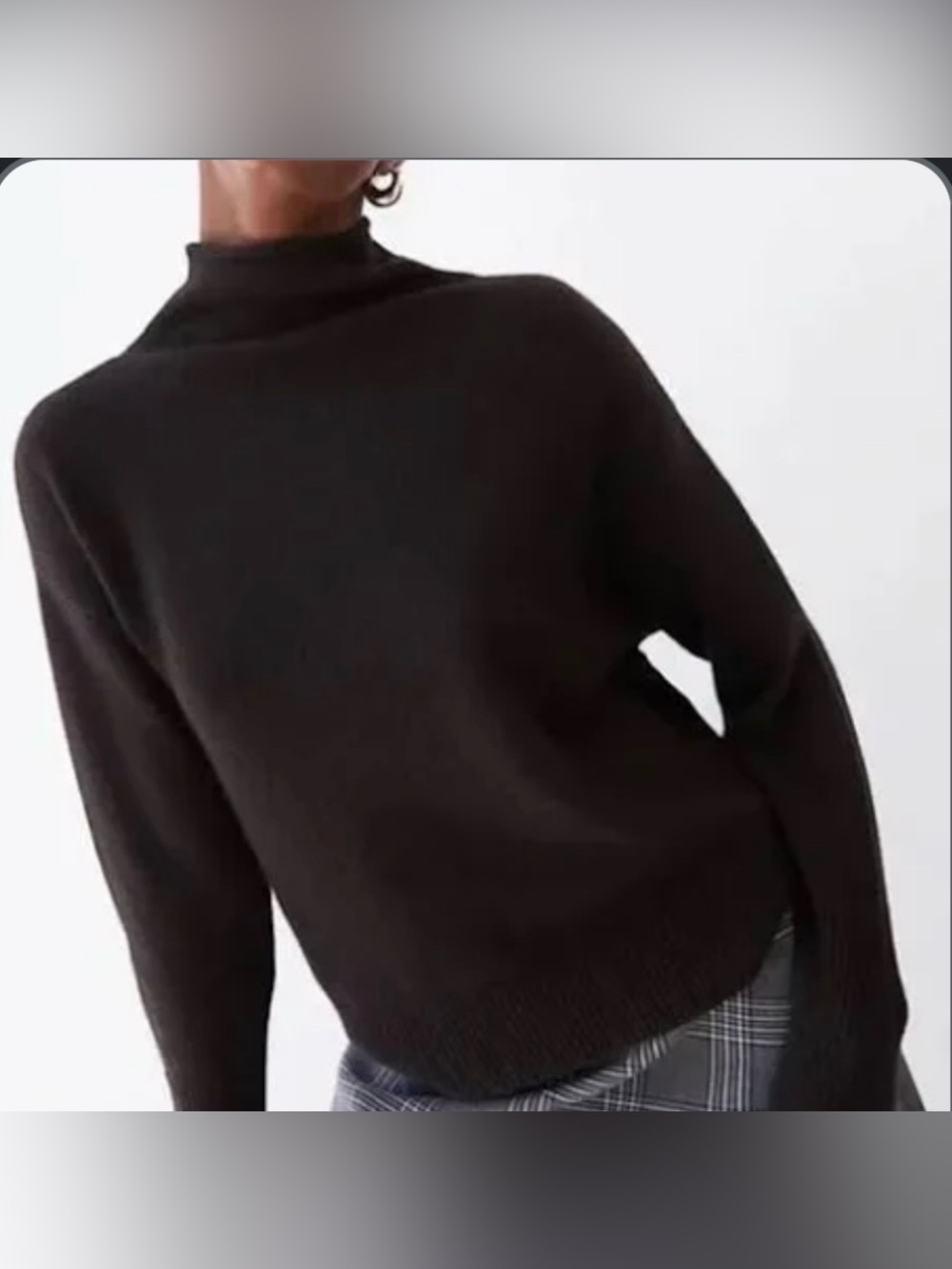 WILFRED Aritzia Cyprie Merino Wool Rolled Neck Sweater